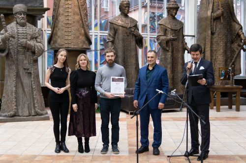 Церемония награждения победителей конкурса журналистов и арт-блогеров